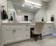 Amish Cabinetry, Maple Painted White