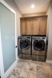 Laundry Room, Amish Cabinetry, Maple in Husk Finish