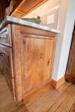 Custom Amish Kitchen Cabinetry, Rustic Cherry Stained Honey Manor with Van Dyke Glaze Finish