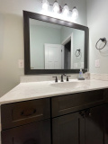 Bathroom Vanity, Waypoint  Cabinetry, Cultured  Marble Top